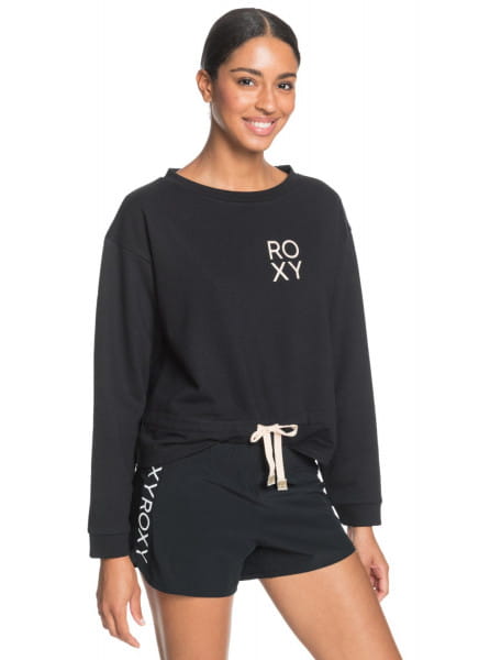 Женские спортивные шорты Sunshine On My Face Roxy ERJNS03325, размер M, цвет черный - фото 3