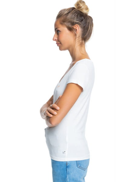 Женская футболка Tropic Time B Roxy ERJZT05161, размер L, цвет белый - фото 2