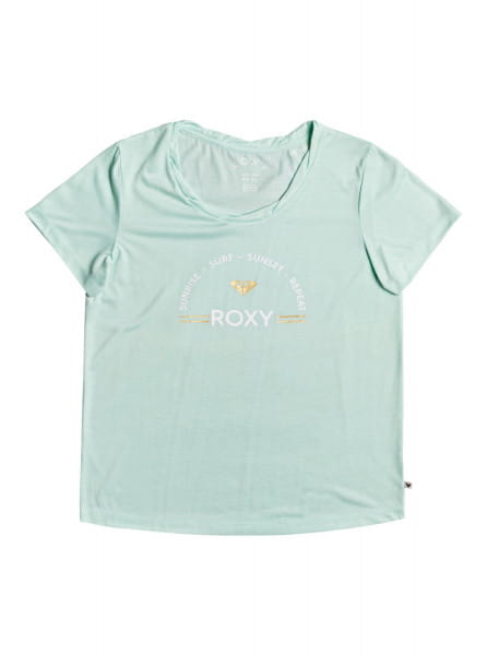 Женская футболка Chasing The Swell Roxy ERJZT05138, размер XS, цвет голубой - фото 1