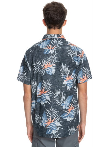 Мужская Рубашка С Коротким Рукавом Paradise Express QUIKSILVER EQYWT04133, размер XL, цвет черный - фото 4