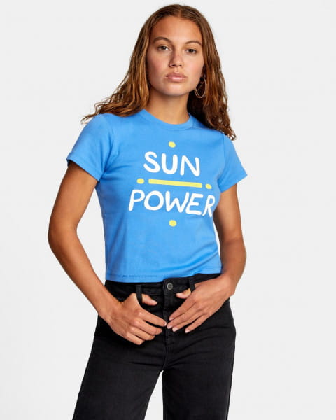фото Женская футболка bailey elder sun power rvca