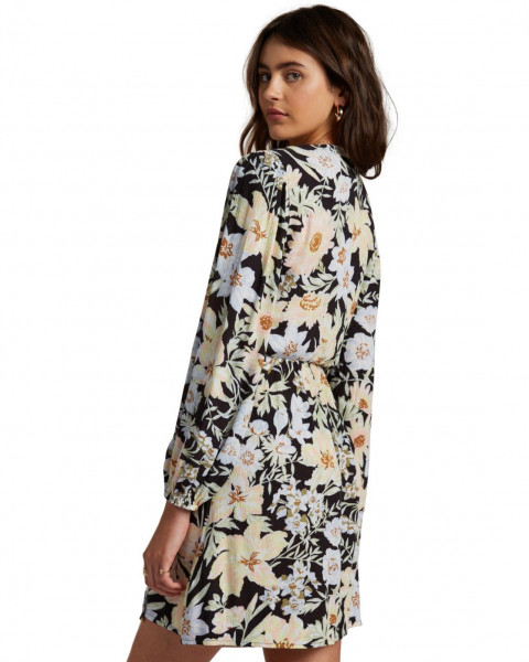 Женское Мини-Платье С Запахом Lotta Love Billabong W3DR36-BIP1, размер M, цвет черный - фото 3