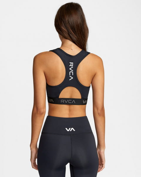 фото Женский спортивный топ rvca бра со средней степенью поддержки va sport cut out