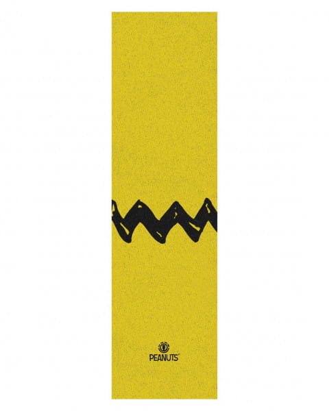Шкурка для скейтборда Для Скейтборда Peanuts Charlie Brown Stripe Element W4AHA1-ELP1, размер U, цвет желтый