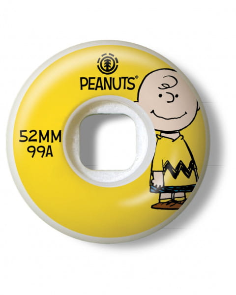 фото Набор из 4 колес для скейтборда peanuts squad 52 mm element