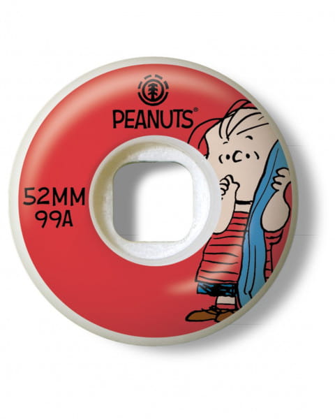 фото Набор из 4 колес для скейтборда peanuts squad 52 mm element