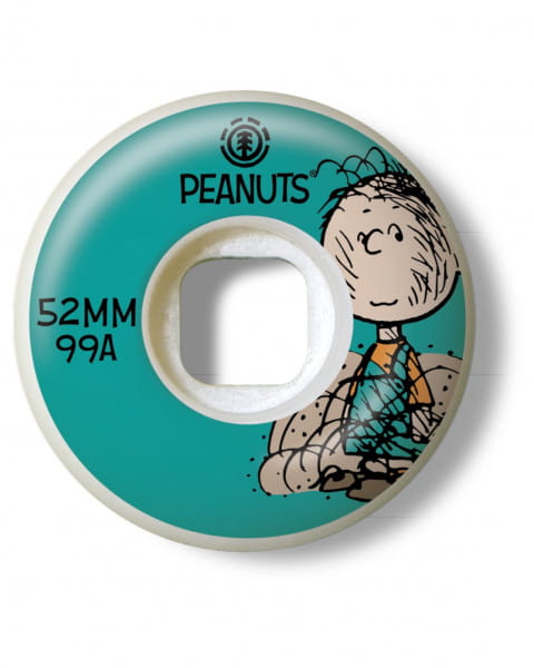 фото Набор из 4 колес для скейтборда peanuts squad 52 mm element