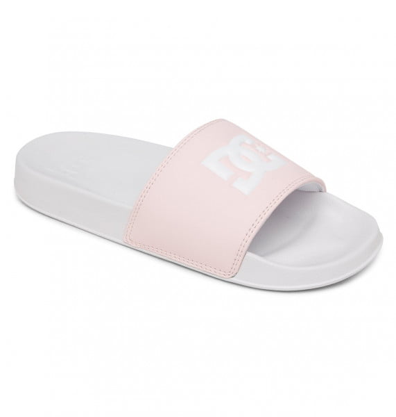 фото Женские сланцы dc slides white/pink dc shoes