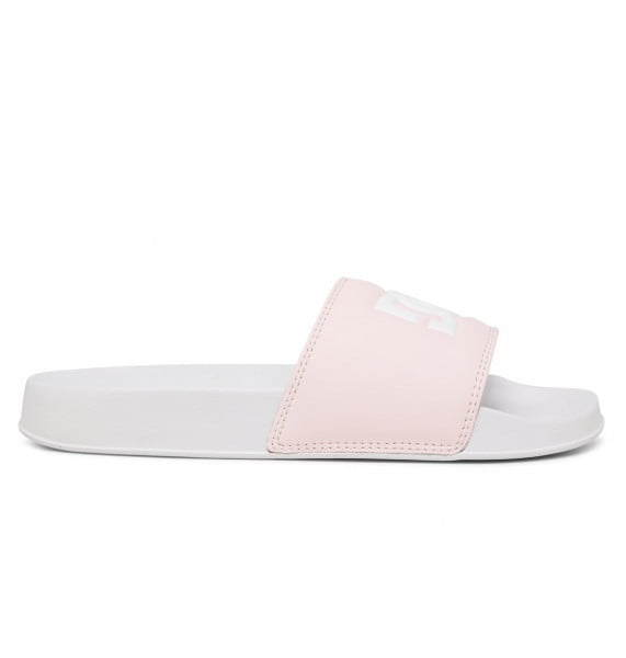 фото Женские сланцы dc slides white/pink dc shoes