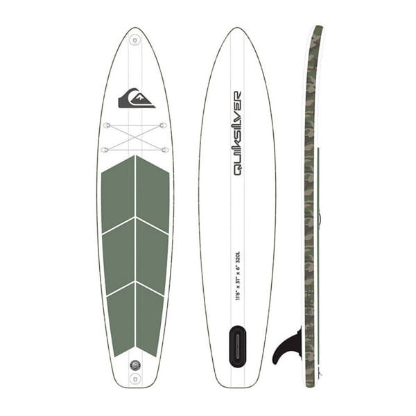 Доска Для Sup-Серфинга Qs Isup Racing Drift  11'6 WSD EGLIS21R11, размер 1SZ, цвет хаки