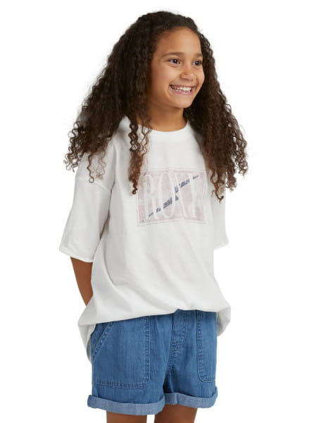 Детская футболка Younger Now Roxy ERGZT03815, размер 16/XXL, цвет белый - фото 2