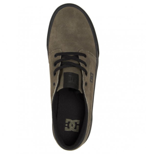 Замшевые Кеды кроссовки Trase DC Shoes ADYS300652, размер 40, цвет хаки - фото 4