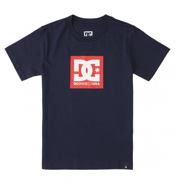 Детская Футболка Dc Square Star DC Shoes ADBZT03152, размер 16/XL, цвет синий - фото 1