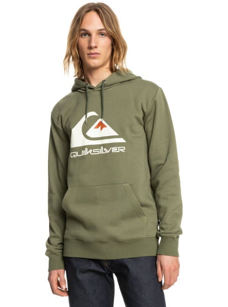 фото Худи big logo quiksilver