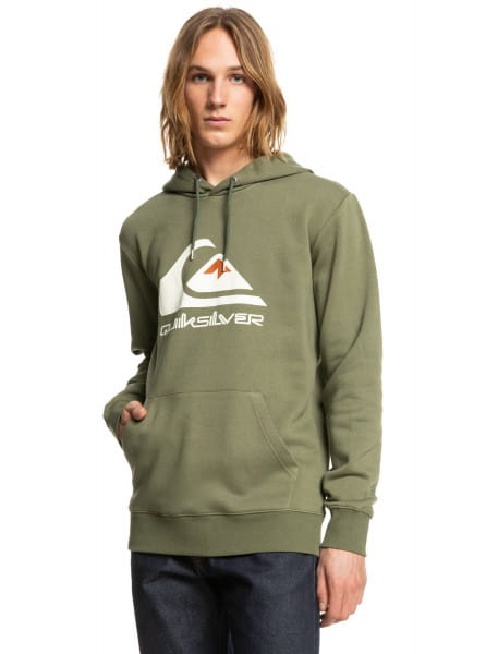 фото Худи big logo quiksilver