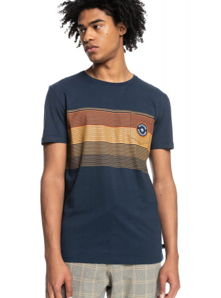 

Футболка Quiksilver New Stripes, Синий, EQYZT06557