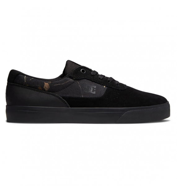 Кожаные Кеды кроссовки Switch DC Shoes ADYS300431, размер 43, цвет черный - фото 1