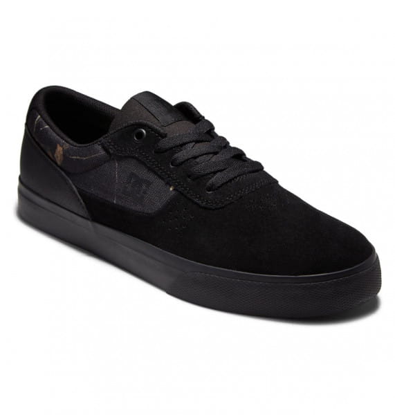 Кожаные Кеды кроссовки Switch DC Shoes ADYS300431, размер 43, цвет черный - фото 2