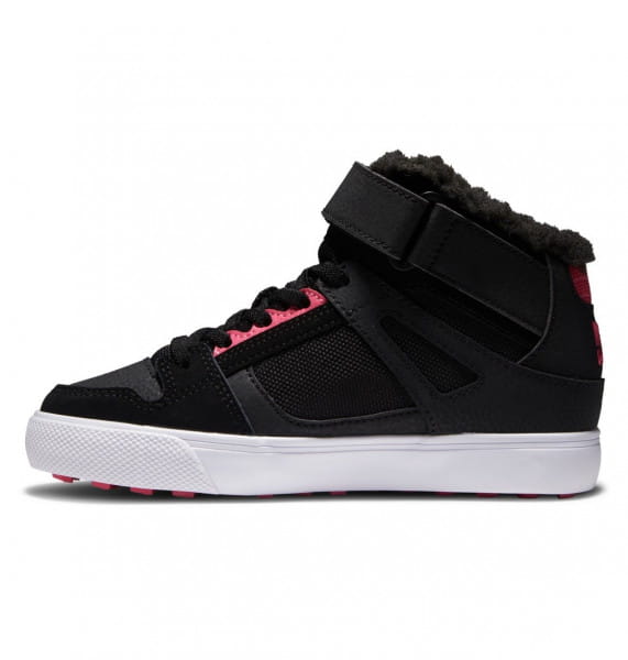 Детские Высокие Кеды кроссовки Pure DC Shoes ADGS300107, размер 5.5M, цвет черный - фото 3