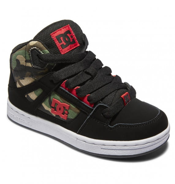 фото Детские высокие кеды dc pure hi dc shoes