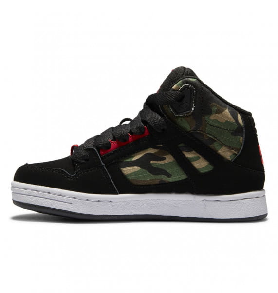 Детские Высокие Кеды кроссовки Pure Hi DC Shoes ADBS100242, размер 36, цвет черный - фото 3