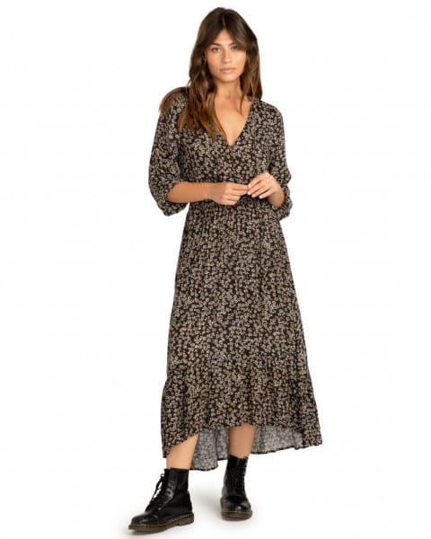 Женское Макси Платье Good Vibrations Billabong Z3DR18-BIF1, размер M, цвет черный - фото 1