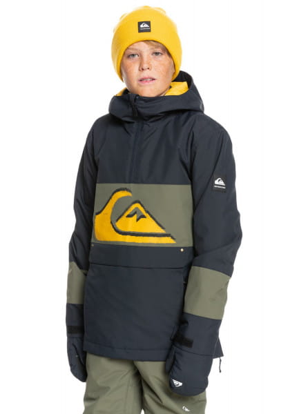Детская Сноубордическая Куртка Steeze QUIKSILVER EQBTJ03145, размер L/14, цвет черный - фото 1