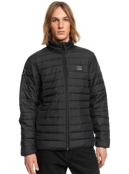 

Куртка QUIKSILVER Scaly Anthracite - Solid, Черный, EQYJK03753