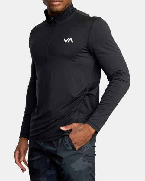 фото Мужская спортивная кофта с длинными рукавами sport vent zip rvca