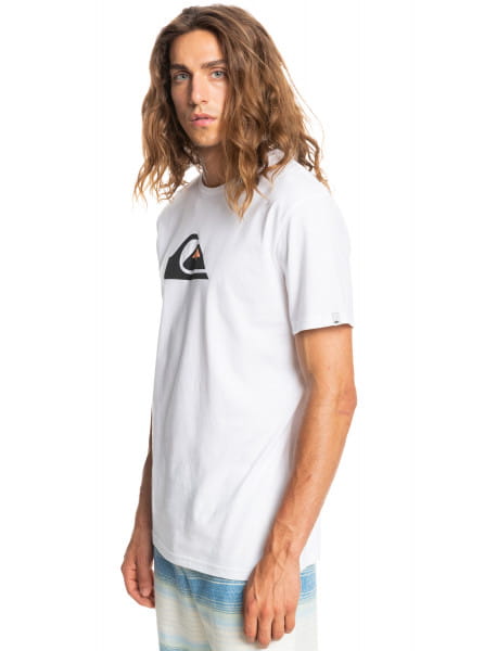 Футболка Quiksilver Comp Logo QUIKSILVER EQYZT06534, размер M, цвет белый - фото 2