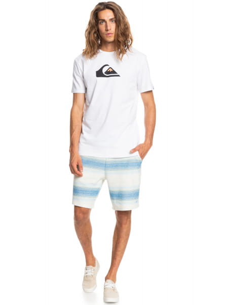 Футболка Quiksilver Comp Logo QUIKSILVER EQYZT06534, размер M, цвет белый - фото 3