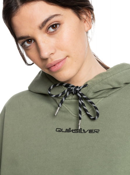 фото Оверсайз худи из органического хлопка quiksilver womens