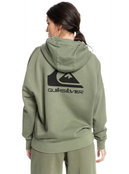 фото Оверсайз худи из органического хлопка quiksilver womens