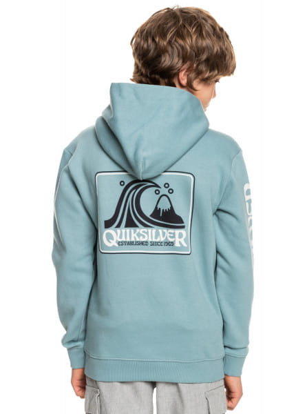 Детское Худи Return To The Sea QUIKSILVER EQBFT03724, размер L/14, цвет голубой - фото 5