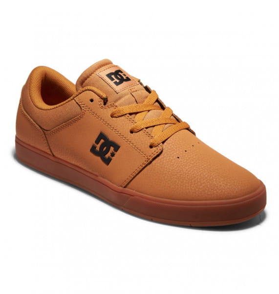 фото Кожаные кеды кроссовки crisis 2 dc shoes