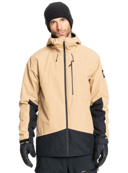 Сноубордическая Куртка Muldrow QUIKSILVER EQYTJ03354, размер S, цвет бежевый - фото 2