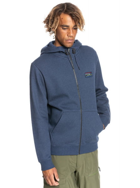 Водостойкое Худи Big Logo Snow QUIKSILVER EQYFT04379, размер M, цвет синий - фото 3