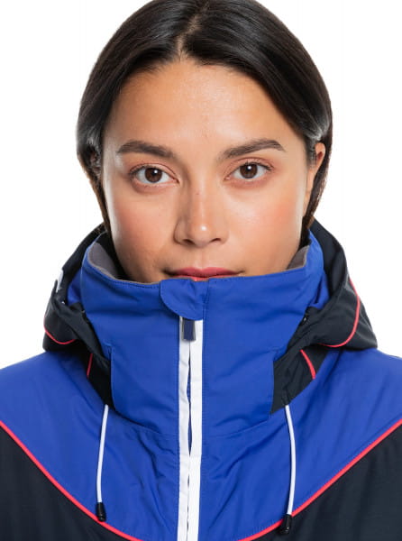 Сноубордическая куртка Ski Chic Roxy ERJTJ03346, размер S, цвет синий - фото 5
