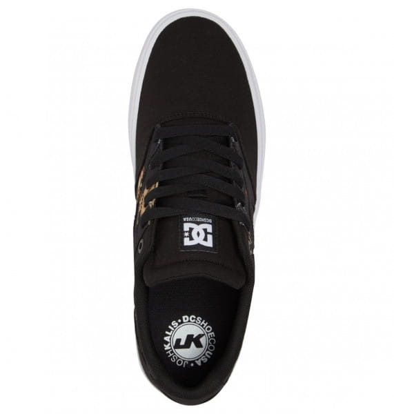 фото Кожаные кеды кроссовки dc kalis vulc dc shoes