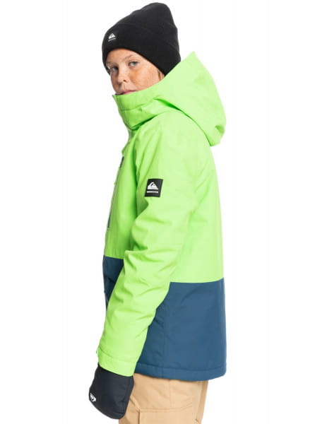 Детская Сноубордическая Куртка Mission Solid 8-16 QUIKSILVER EQBTJ03118, размер L/14, цвет синий - фото 3