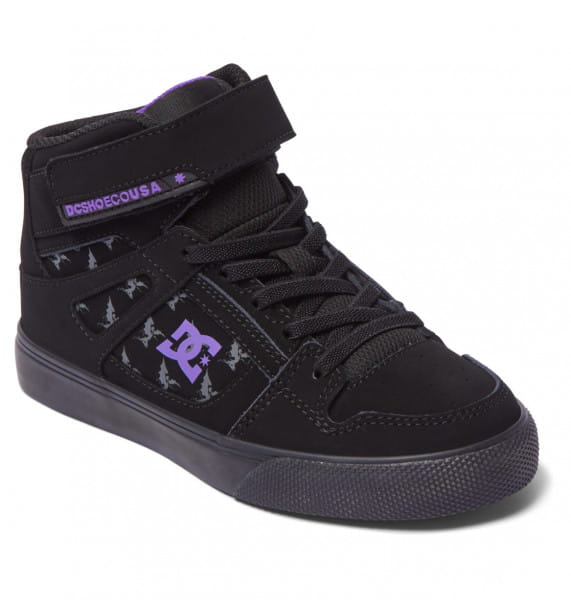 фото Детские высокие кеды кроссовки dc x black sabbath pure dc shoes