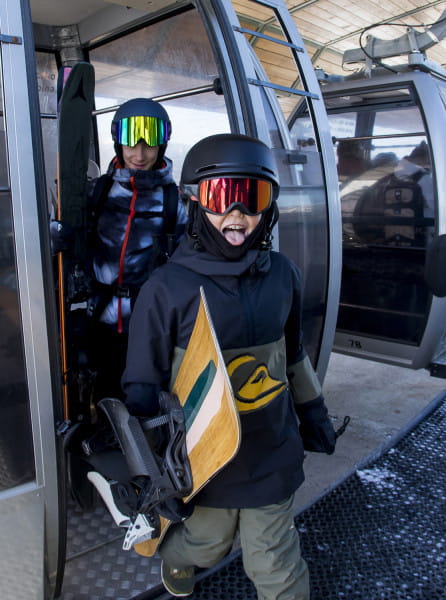 фото Детская сноубордическая маска shredder quiksilver