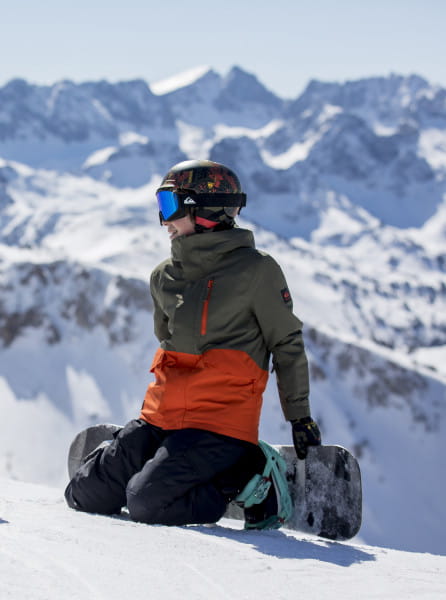 фото Детская сноубордическая куртка mission solid 8-16 quiksilver