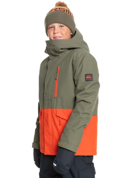 фото Детская сноубордическая куртка mission solid 8-16 quiksilver