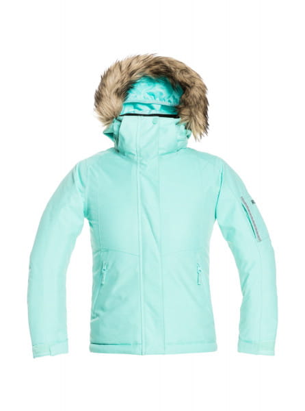 Детская сноубордическая куртка Meade Roxy ERGTJ03130, размер 10/M, цвет синий