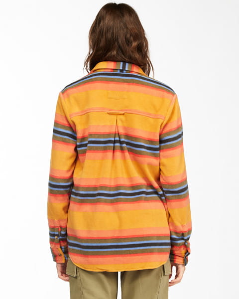 Фланелевая рубашка Forge Billabong Z3FL15-BIF1, размер L, цвет оранжевый - фото 4