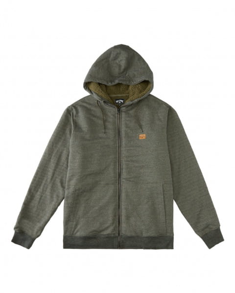 

Куртка Billabong Трикотажная Hudson Sherpa Zip, Зеленый, Z1FL50-BIF1