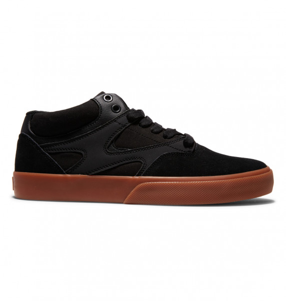 

Кеды кроссовки Dc Kalis Vulc Mid Black/Black/Gum, Черный, ADYS300622