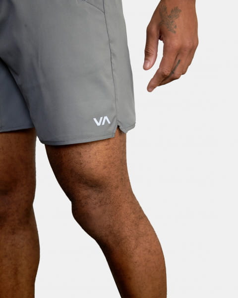Мужские технологичные шорты Yogger RVCA Z4WKMH-RVF1, размер L, цвет smoke - фото 4