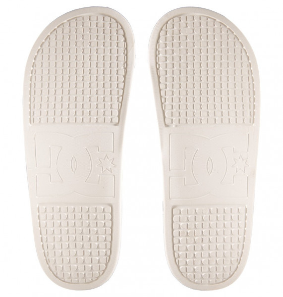 фото Женские сланцы dc slides off white dc shoes